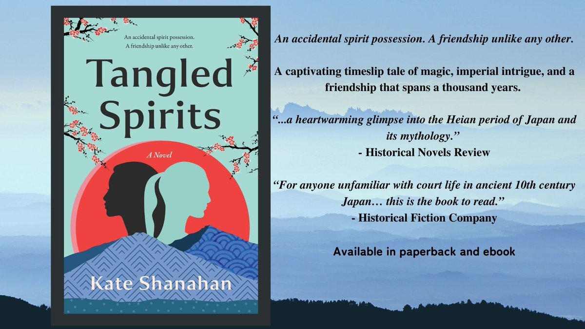 I was so happy to see Tangled Spirits receive a 'Recommended' in the May issue of Historical Novels Review. kvshanahan.com/order-tangled-…… #historicalfiction #histfic #historicalfantasy #japanese #japan #friendshipfiction #bookreviews