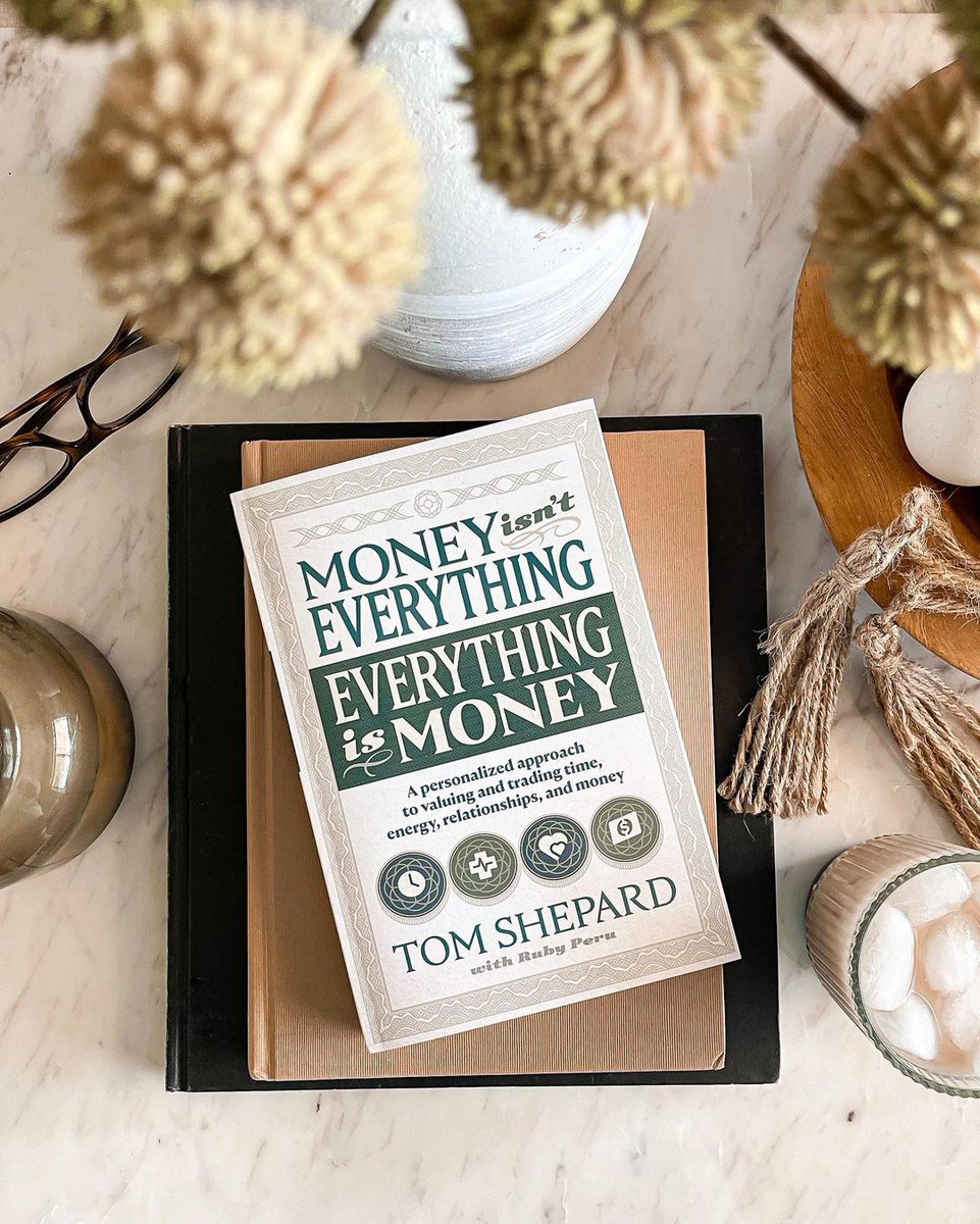 currency_camp's tweet photo. Thank you @craftedsparrow for sharing her copy of "Money Isn't Everything, Everything Is Money!"

“Looking forward to reading ‘Money Isn’t Everything, Everything Is Money’ by Tom Shepard and seeing if anything clicks for me.”

Get your copy today: https://t.co/tFpFZ7oRxM https://t.co/BpVgLTEWCZ