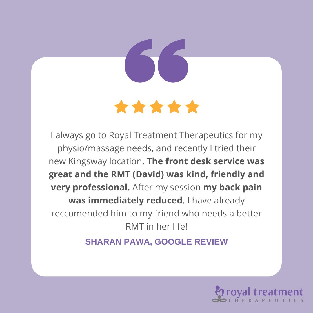 Thank you for leaving us a rating and review! We're thrilled to hear David was able to help reduce your back pain 💜 We look forward to seeing you again