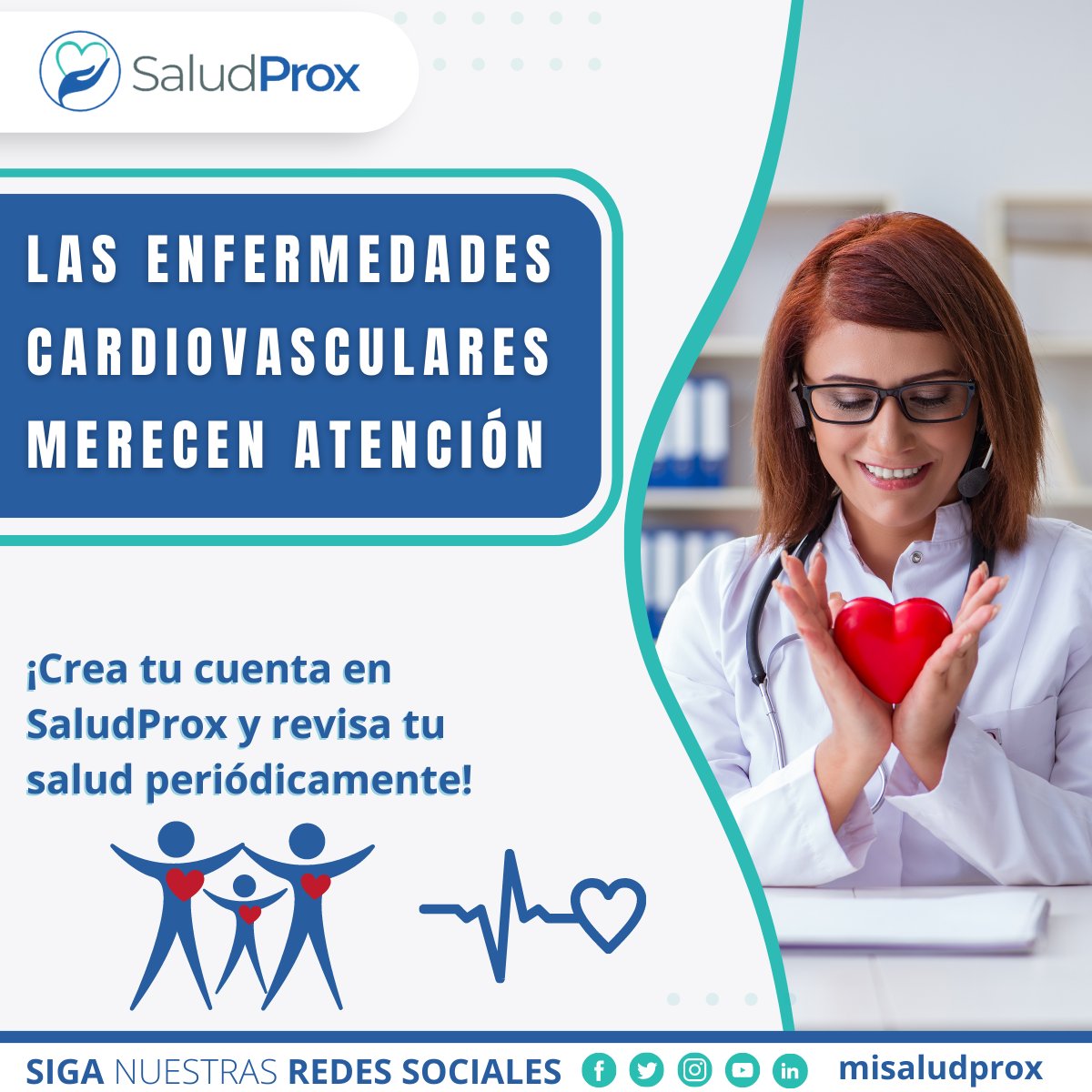 SaludProx's tweet photo. ¡Cuida tu salud cardiovascular con SaludProx! 💙💪

🌟 ¡Inscríbete ahora y toma el control de tu bienestar! 🌟

Página👉https://t.co/ezmoX513dF 

#SaludProx #CuidaTuCorazón #PrevenciónCardiovascular #VidaSaludable #BienestarTotal https://t.co/4MLBz9AMk2