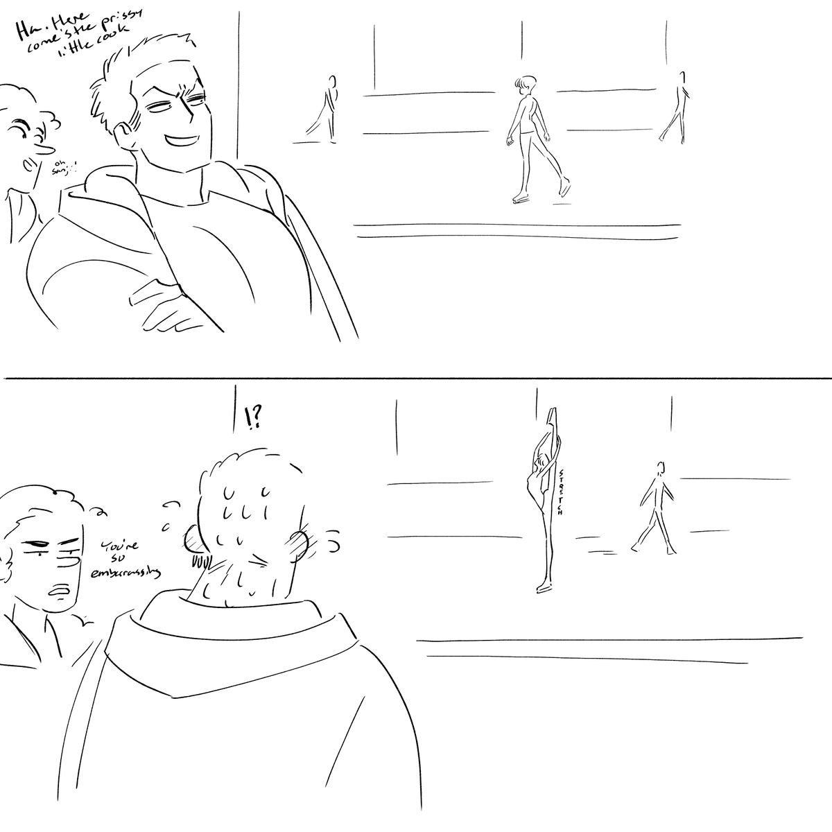 hackedmotionart's tweet photo. Hockey/Figure skater au <3 https://t.co/aLZdMVuoDh