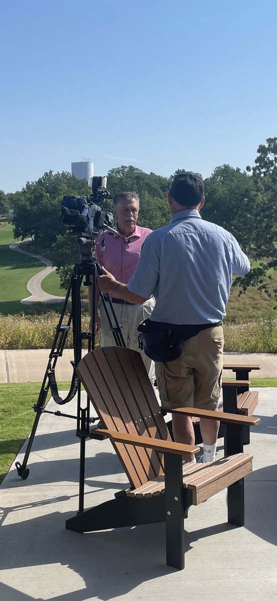 ShangriLaOKGolf's tweet image. The Battlefield at Shangri-La Dedication today with speakers, Barry Willingham, Eddy Gibbs, Jason Sheffield, Lieutenant Governor Matt Pinnell and State Representative Josh West.