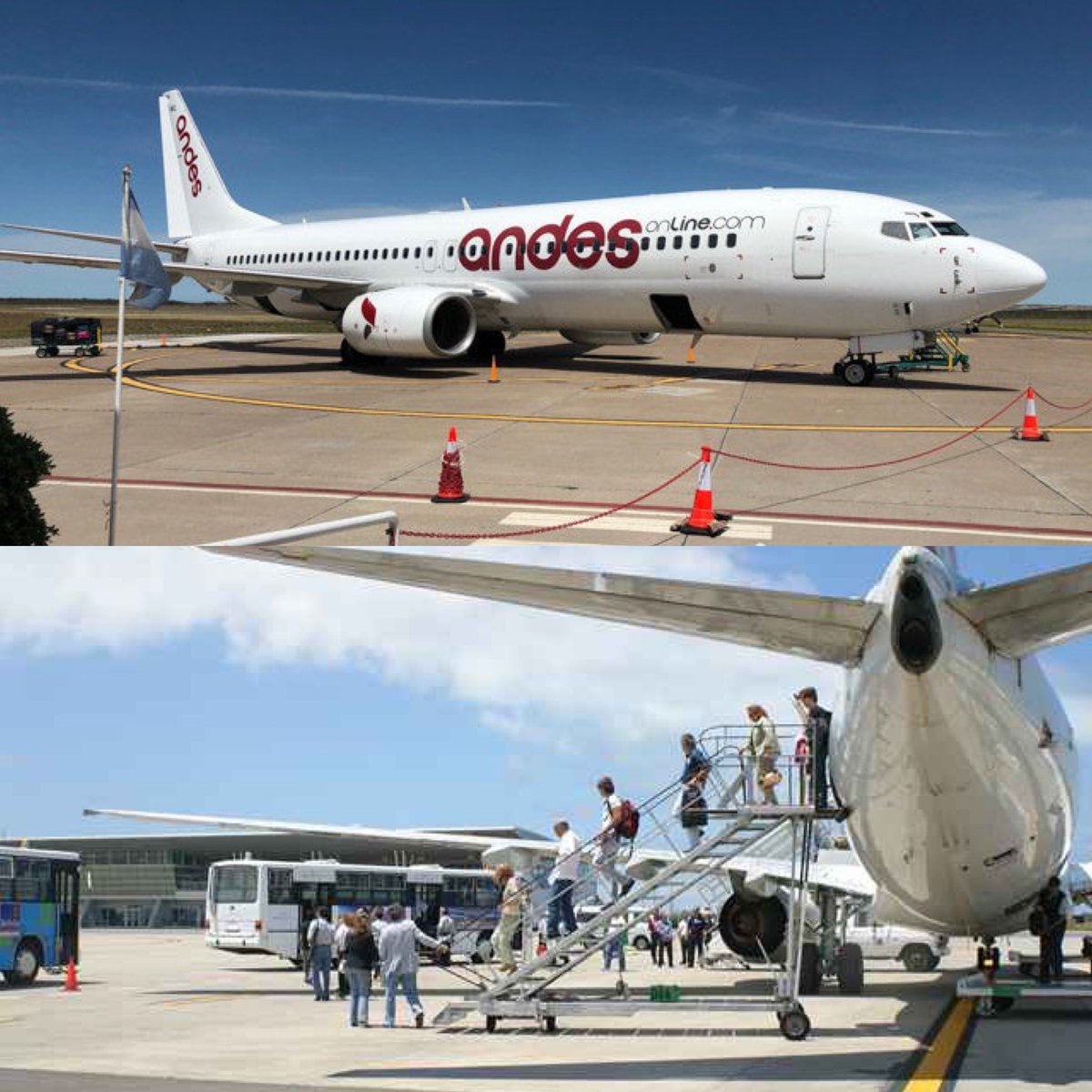 #inedito #historico la firma Consorcio Aeropuertos Internacionales (Caisa) tiene todo listo para que en julio próximo operen los <a href="/Boeing/">The Boeing Company</a> 737-800 de <a href="/AndesArgentina/">Andes Líneas Aéreas</a> par volar la ruta Laguna del Sauce - #Bariloche -Laguna del Sauce. Se trata de #charters operado por @TravelRock