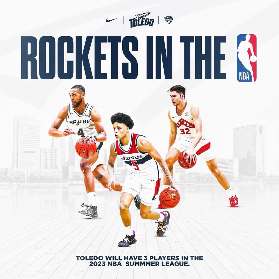 Toledo_MBB's tweet photo. 𝙂𝙧𝙚𝙖𝙩 𝙎𝙚𝙚𝙞𝙣𝙜 𝙊𝙪𝙧 𝙂𝙪𝙮𝙨 𝘾𝙤𝙢𝙥𝙚𝙩𝙞𝙣𝙜 𝙖𝙩 𝙩𝙝𝙚 𝙉𝙚𝙭𝙩 𝙇𝙚𝙫𝙚𝙡❗️

Best of luck to @SethMillner_ , @_moneyballry and @jshuuu32 in @NBASummerLeague action. #TeamToledo https://t.co/jKXnJmm0Mc
