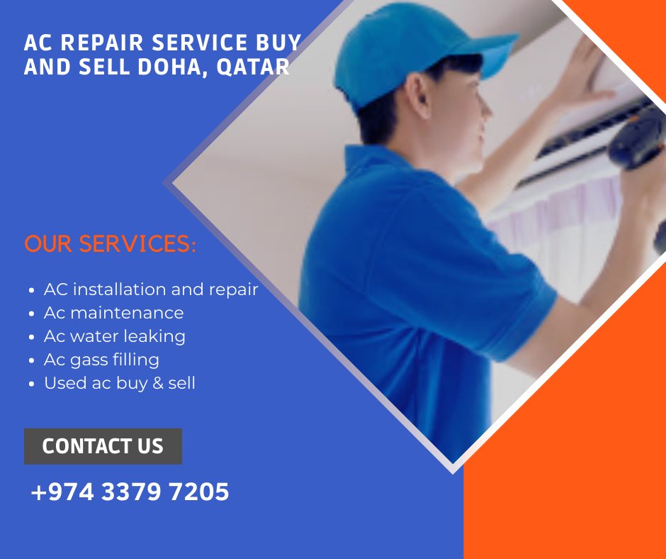RepairDoha's tweet image. ☎️ Ready to beat the heat and restore your cool oasis? Call us today at +974 3379 7205 to schedule your AC repair appointment. Our team is dedicated to your comfort!
#acrepair #acservicing #acrepairdoha