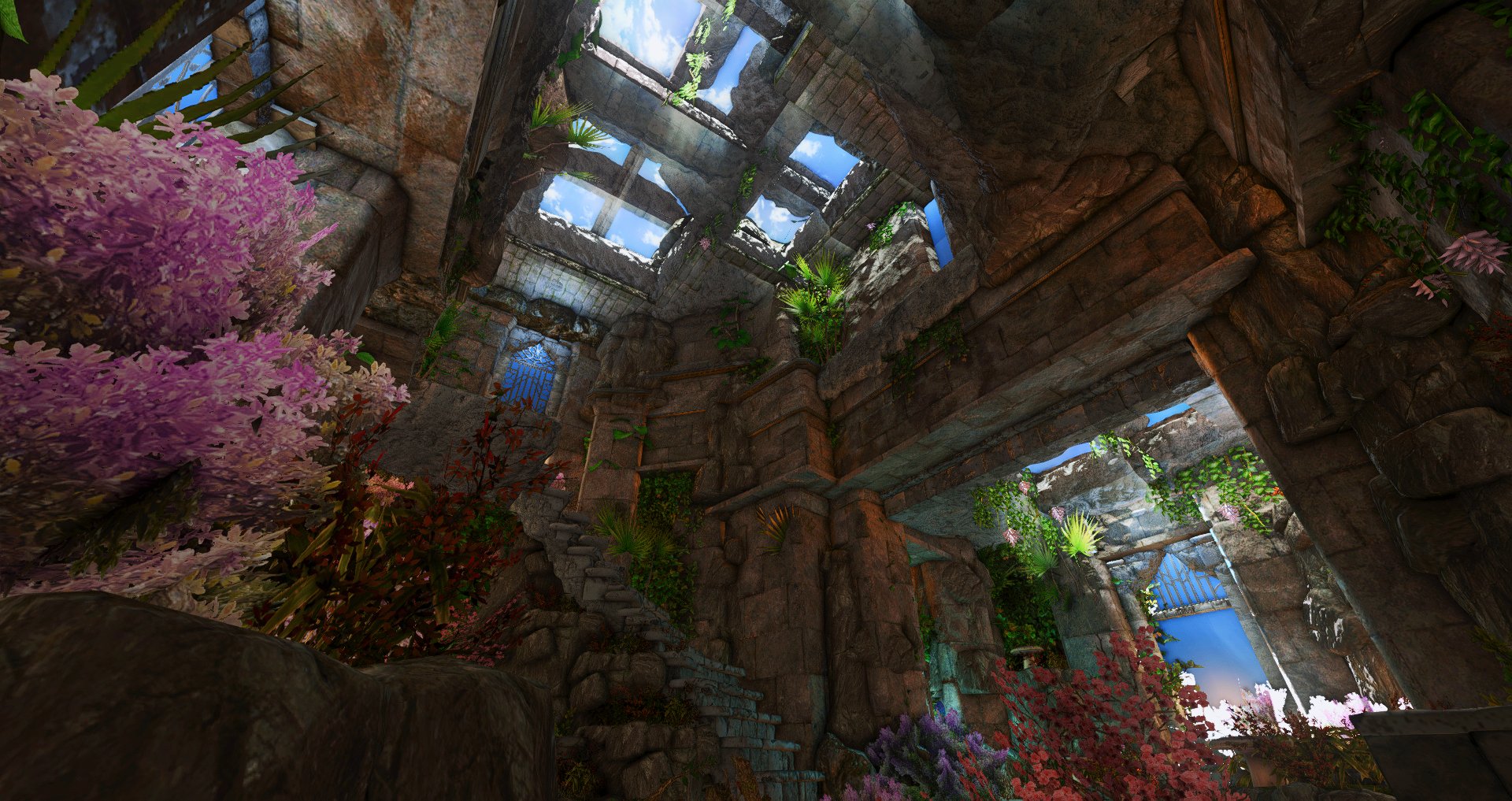 Vanzel on Twitter ""Castle Ruins" 🏰🌿 A piece of history, lost in time
