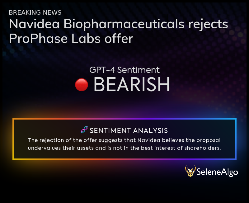 SeleneAlgo's tweet image. 🔥 Realtime AI News Scanner 🔥
🔗 marketwatch.com/story/navidea-…
#PRPH #NAVB $PRPH $NAVB  #News #StockNews #Stocks #Sentiment #SentimentAnalysis