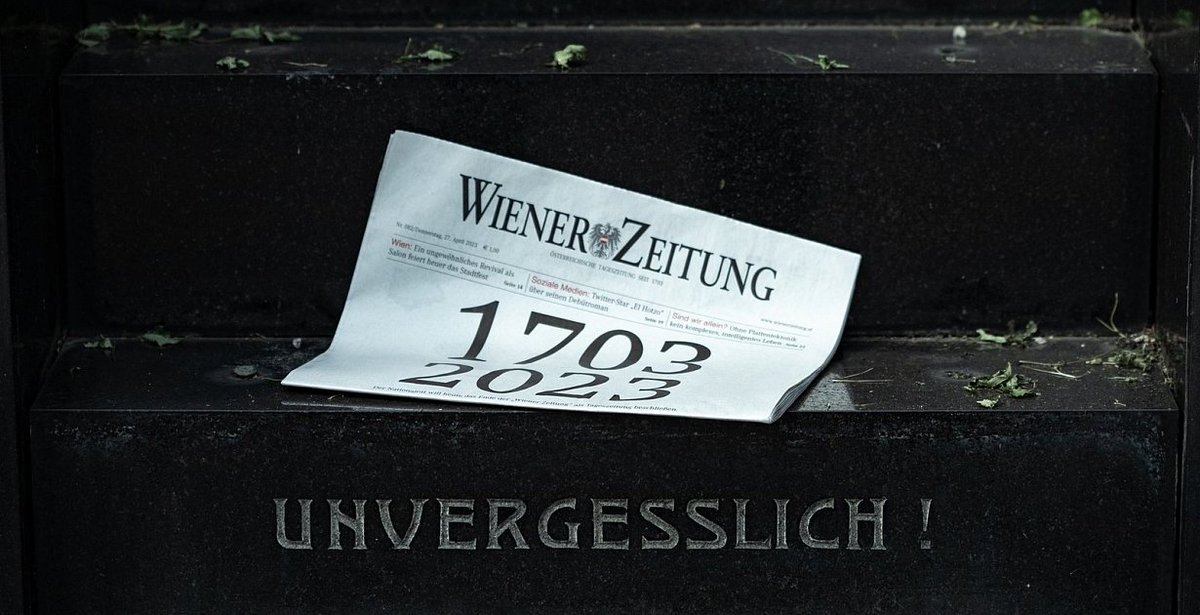Für Verstorbene gibt es digitale Gedenkseiten. Gerhard Walter hat eine solche auch für die 'Wiener Zeitung' erstellt. wienerzeitung.at/nachrichten/ku…