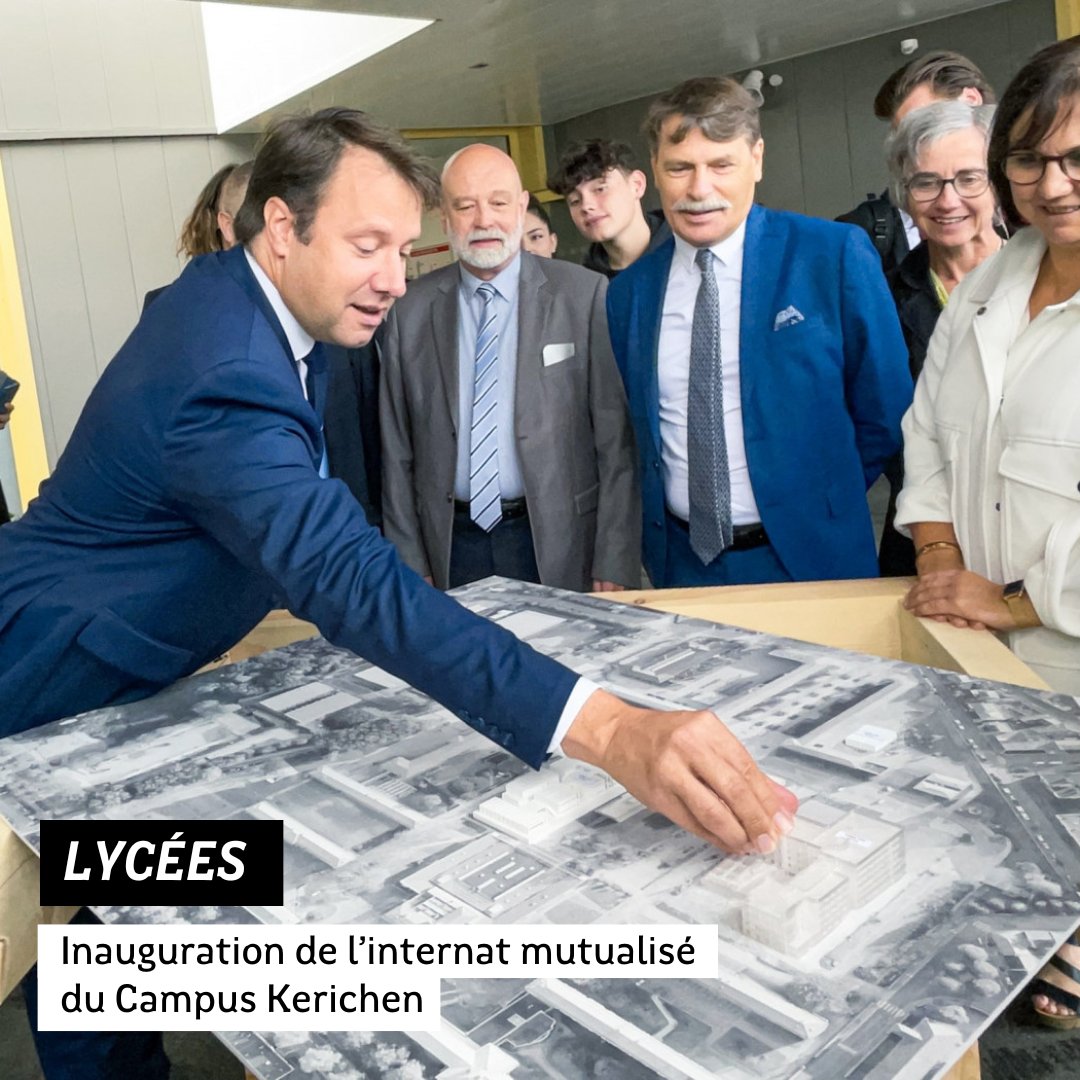 regionbretagne's tweet photo. #DirectBZH | đ« Agir partout en #Bretagne pour les #lycĂ©es
En 2022, la Région Bretagne a inauguré un bùtiment regroupant les internats de 3 lycées brestois au sein du campus de #Kerichen.
#brest #RADD https://t.co/xgPhSJxZpd