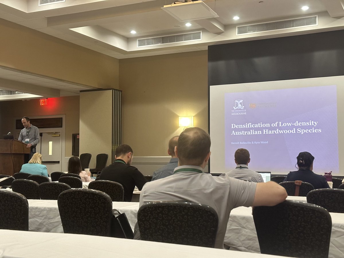 SocietyWood's tweet photo. Presentations at #woodproperties sessions at #swstic #swst2023
#societywood https://t.co/S0bVLCffG7