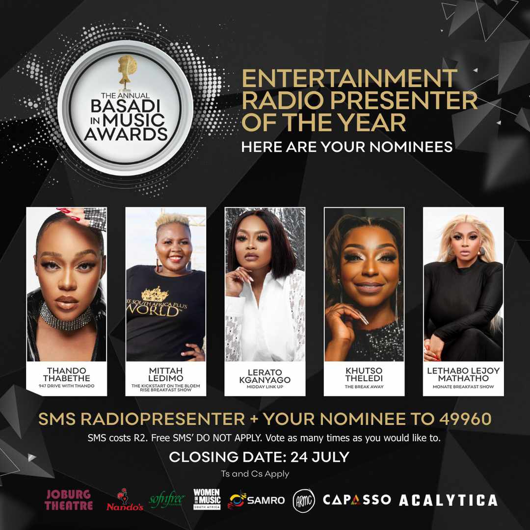 KeSelloSenyolo's tweet photo. Let's vote for our own Queen @lethaboLejoy by SMS RADIOPRESENTER + Lethabo Lejoy Mathatho to 49960 closing date 24 July 2023 #MonateBreakfastShow @ThobelaFMYaka #BasadiInMusicAward https://t.co/ma05PkcngZ