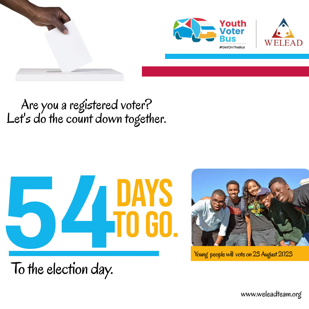 We can’t wait to see Ama2K and AmaSungura taking the same routes to their respective voting stations. As we count down to Election Day, we encourage young people in Zimbabwe to have political tolerance. #GetOnTheBus @youthdecidezim @AdvMunhangu @UNIZIMTRUST @loudsilencezw