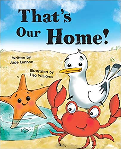 JudeLennonBooks's tweet photo. It's National Marine Week. A time to remember the importance of our oceans and beaches. I was so concerned by litter on beaches I wrote a book for children called 'That's Our Home!'
@LivLitCycle @TaukPublishing #LivLitCycle #NationalMarineWeek #LiverpoolReads https://t.co/Ew1OkQOBkh