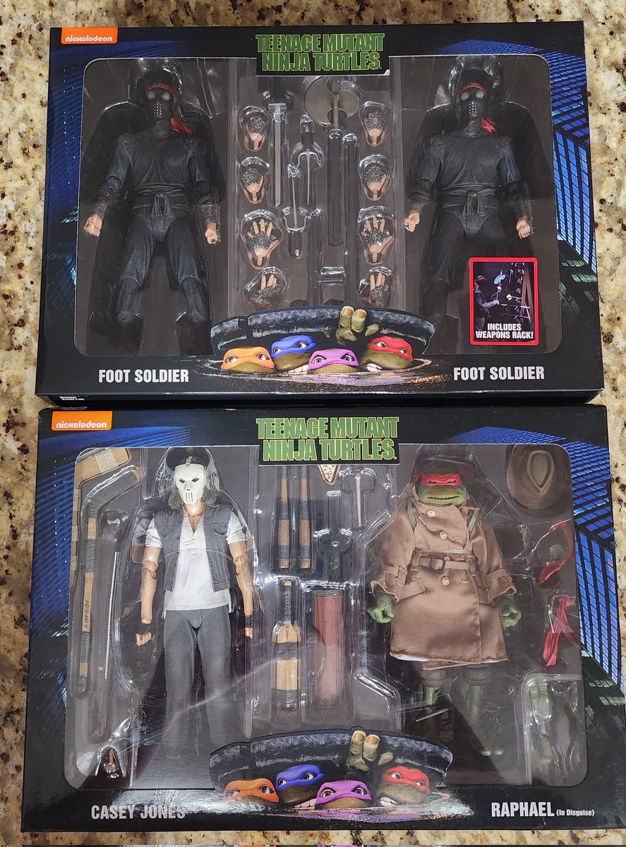 #CHC $55+ ship each or $100 + ship for the pair. Dm me paypal ff ready. #Neca #TMNT