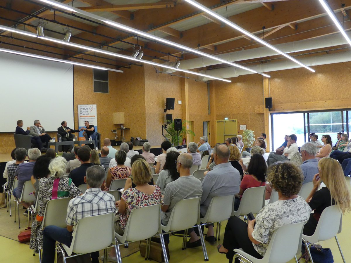 Des clés pour se sentir mieux dans son job, et suivre l'adage "le travail, c'est la santé", les participants à la conférence du SPST 19-24 ont pu bénéficier des conseils d'Adrien Chignard, psychologue du travail.  <a href="/presanse/">Presanse</a> <a href="/MedefLimousin/">MEDEF Limousin</a> <a href="/Cpme19/">CPME Corrèze 19</a>