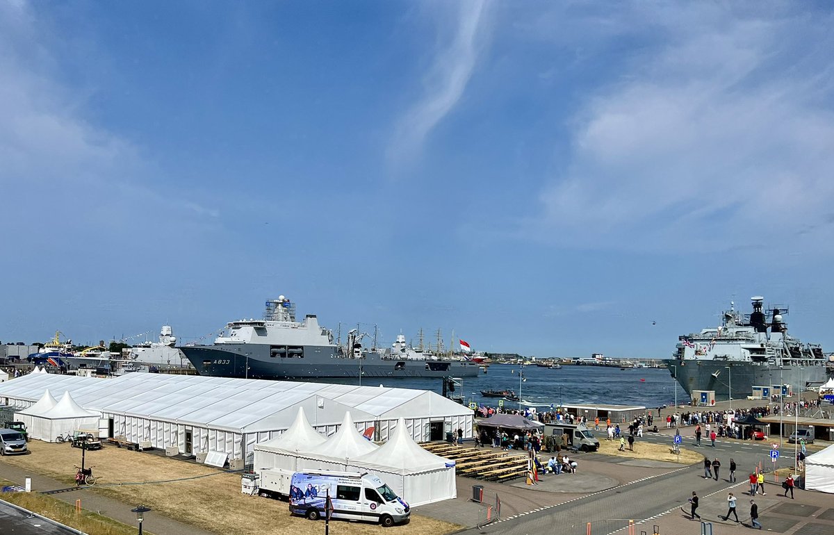 geslaagde dag <a href="/SailDenHelder23/">Sail Den Helder 2023</a> en #marinedagen