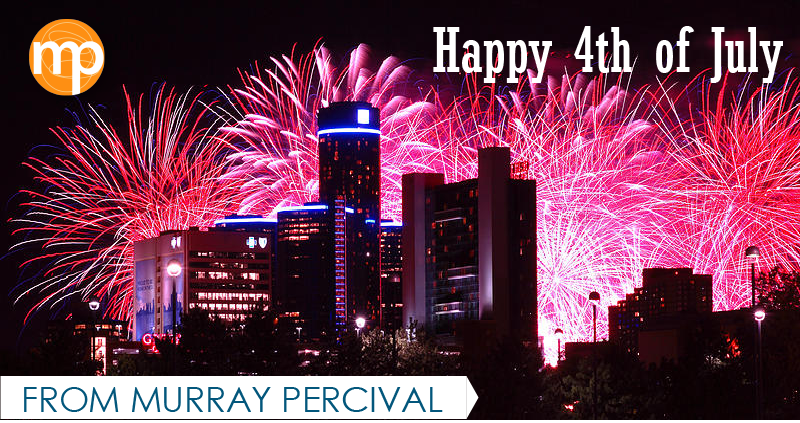 MurrayPercival's tweet photo. We hope every one has a safe and enjoyable 4th of July! The Murray Percival Co. will be closed on the 4th and back open on the 5th! https://t.co/3VeIVjQbbA