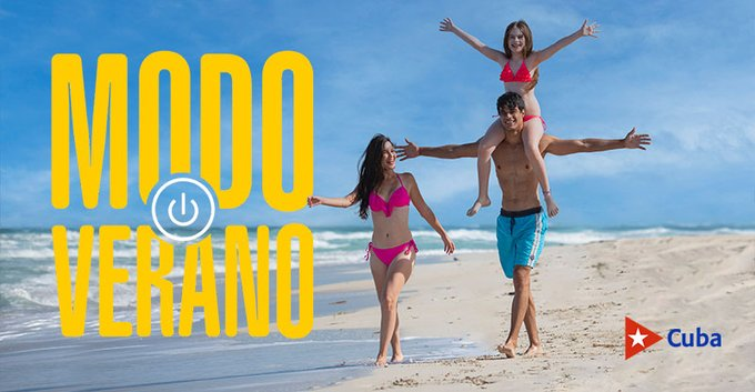 🤩Activa tu alegría. 😄 Comparte con tu familia el aire sano de una playa tranquila.
👉cuba.travel
#ModoVerano 
#CUBAUNICA
#SantiagodeCuba 
#Infotur
ℹ️
