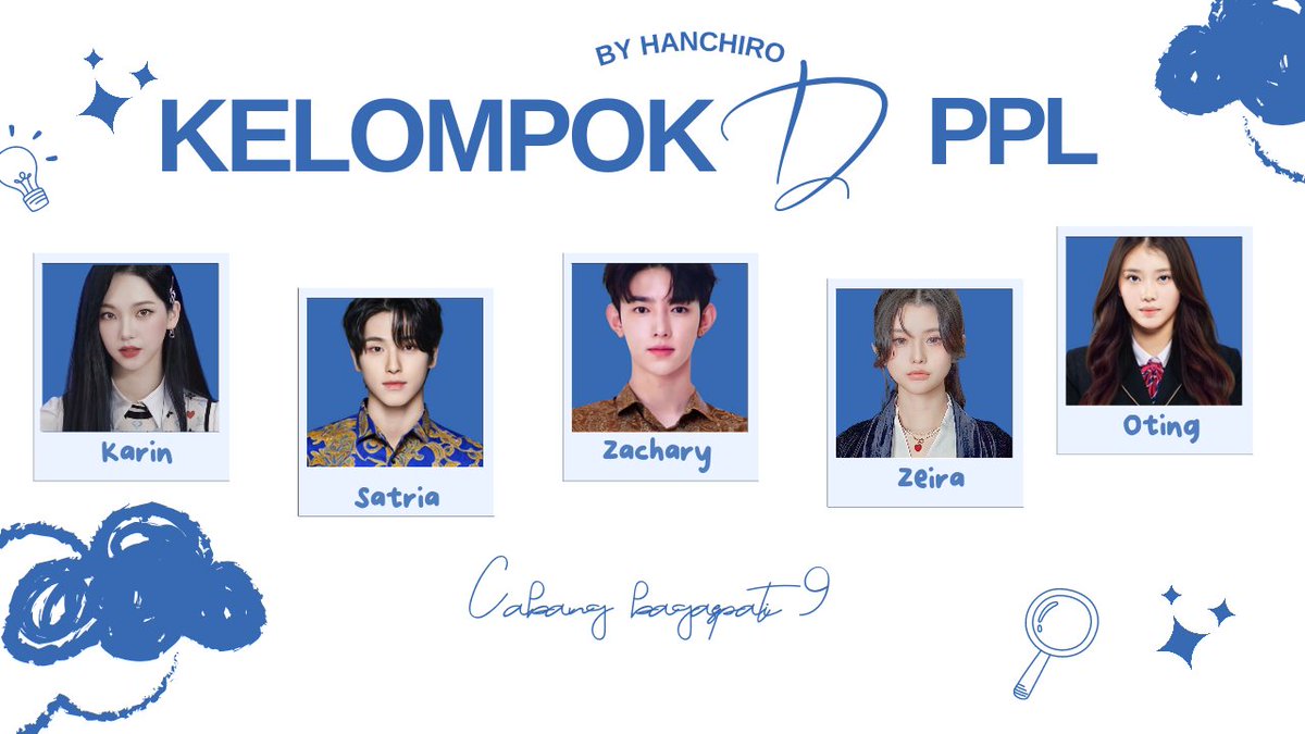 "Tuhan bersama mahasiswa deadliner."

            KELOMPOK D PPL
          Cabang Bagaspati 9

ZB1 ft Boys planet au by Hanchiro