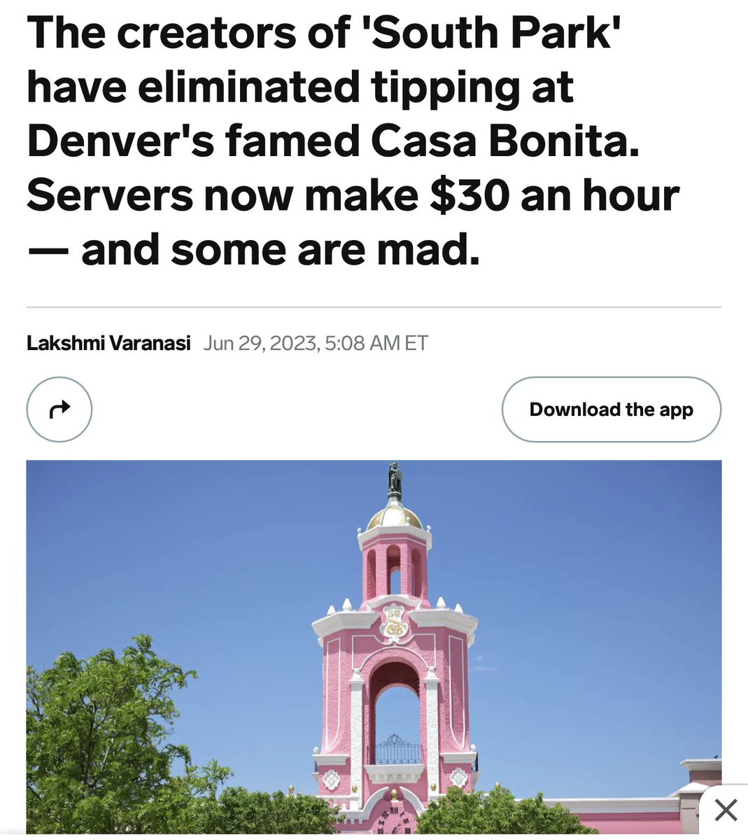 What do you think? Good move? Bad move? Should tipping culture die in America?