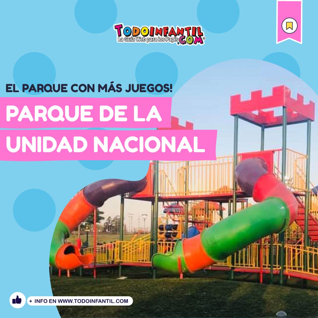 TODOINFANTIL's tweet photo. ¿Conocé el parque de juegos más grande en el AMBA?  Hoy te contamos sobre el Parque de la Unidad Nacional en Merlo. 👇

📍 Av. Calle Real y España, Libertad, Merlo, Zona Oeste. Pcia. de Buenos Aires.

Somos @todoinfantil una guía completa para familias. https://t.co/YyGaH2ca5j https://t.co/SmCfjRm9MH