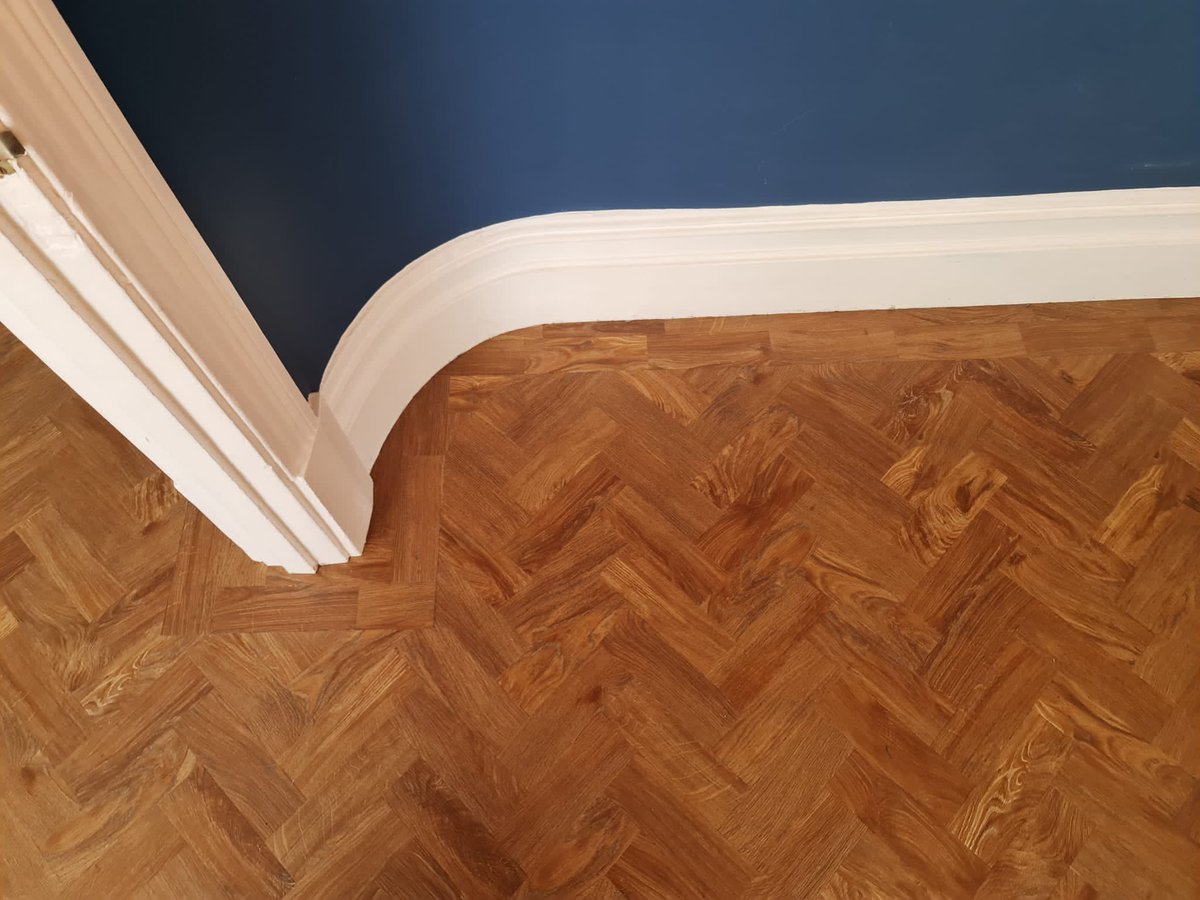 It’s been a busy <a href="/hmflooring/">Harvey Maria</a> week for us this week. This stunning #herringbone #lvt installed in a Victorian property in #pontypridd.😍👌🏼