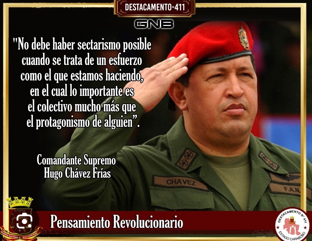 Quien solo tiene intereses individuales, nunca podrá entender los sueños de un colectivo, que nuestras palabras vayan respaldadas con nuestras acciones. Solo así lograremos consolidar la Revolución.