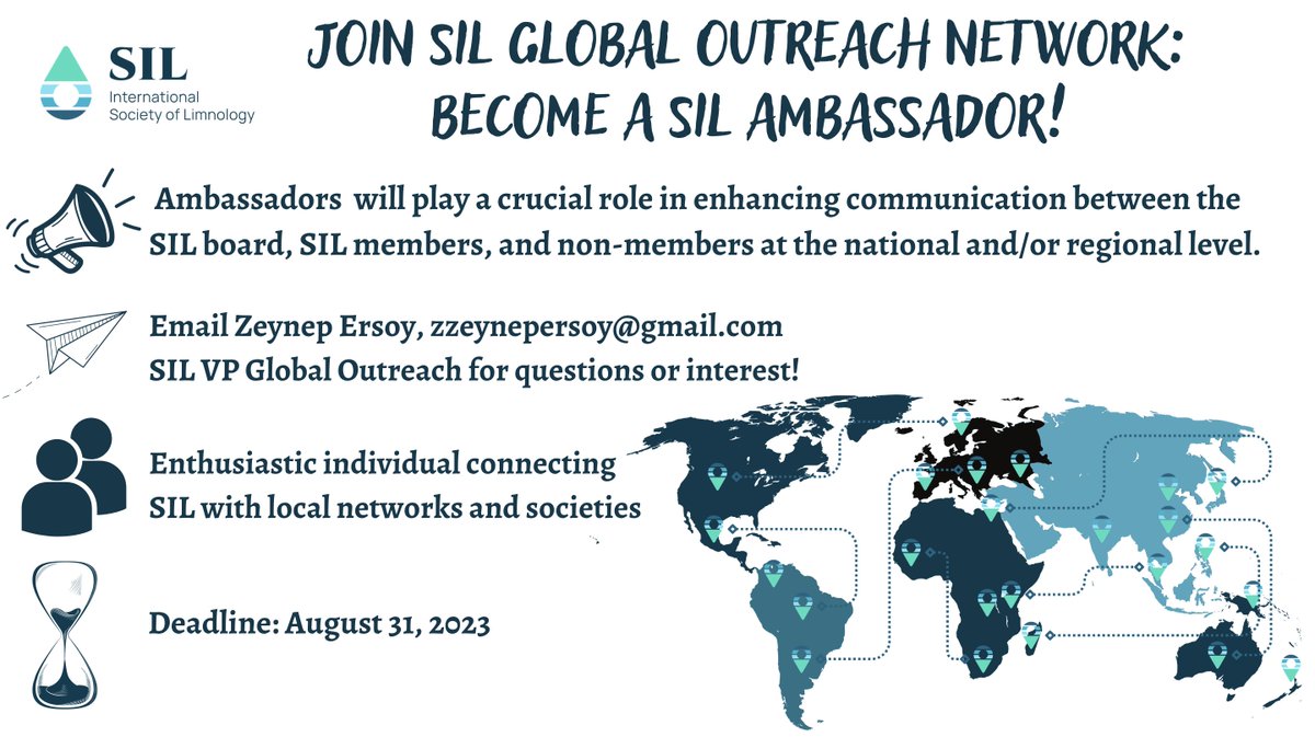 🌎🌍🌏SIL invites you to join its Global Outreach Network &amp; become a National Ambassador!
Details about duties and profile of Ambassadors: bit.ly/3r5OWrx
Interested? Fill out the form here: bit.ly/44rE8Cr . Tell us about yourself &amp; we'll contact you soon!