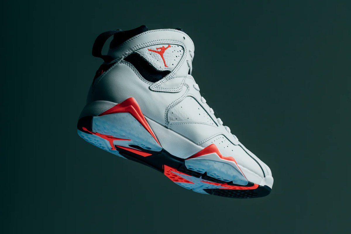 snkr_twitr's tweet photo. AD: Jordan Retro 7 'White/Infrared' dropped via feature

Men https://t.co/rRS3gu2Hcm
GS https://t.co/SyBIvQYWoC https://t.co/Uas0IXqyTb