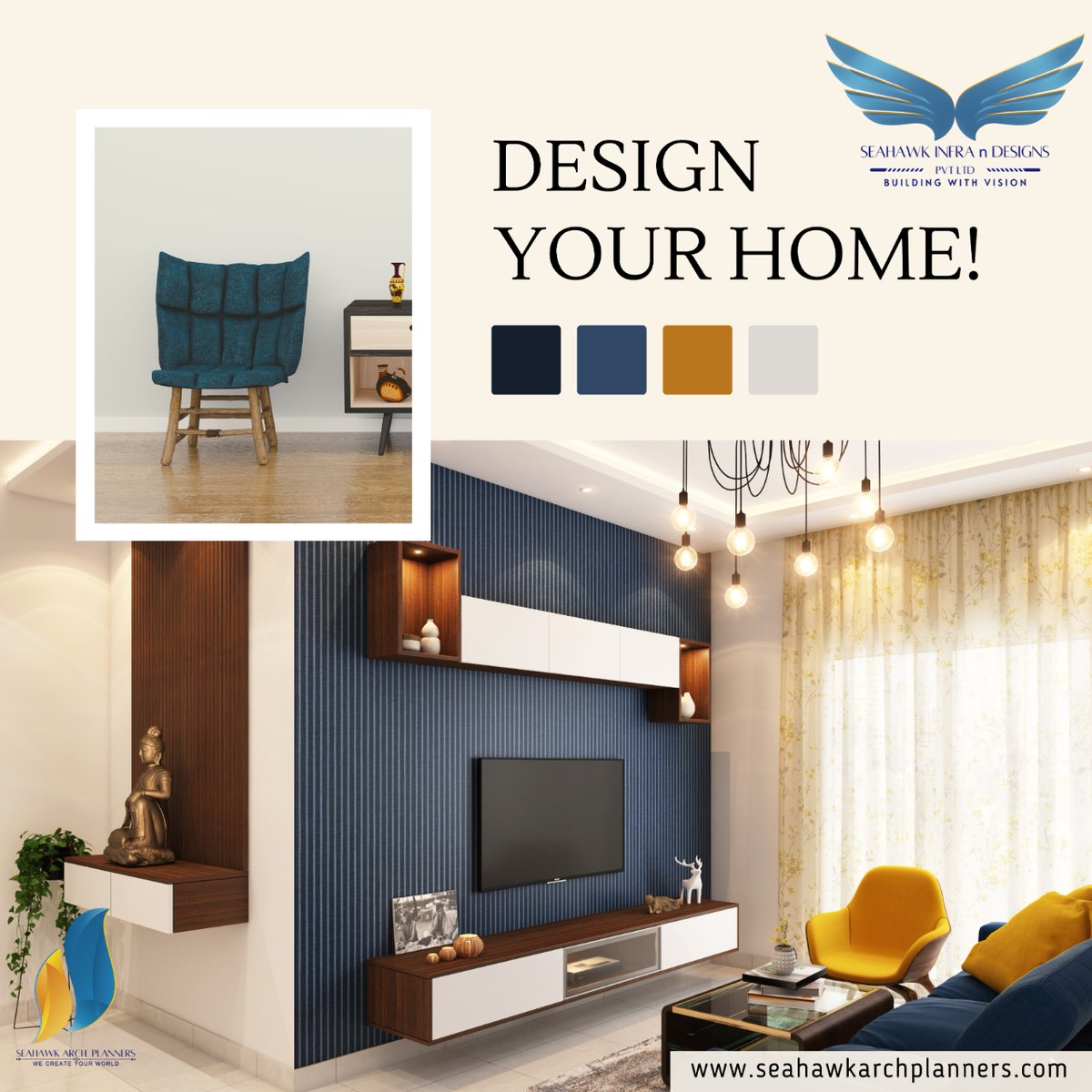 AndSeahawk's tweet image. Create your dream home with us today. Schedule a free consultation with award-winning interior designers from our website and set your home apart from the normal ones.
.
.
.
.
.
#interior #seahawkinfrandesigns #interiors #architecturefirmindelhi #constructionfirm #architecture