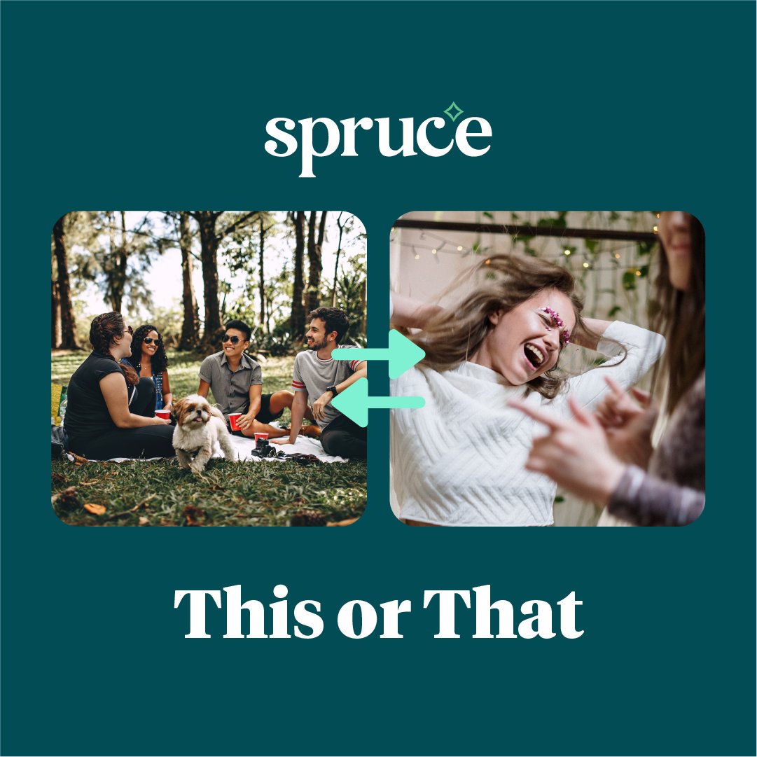 THIS OR THAT: How do you celebrate summer? Picnics or Parties?

#getspruce #sprucecrew #thisorthat