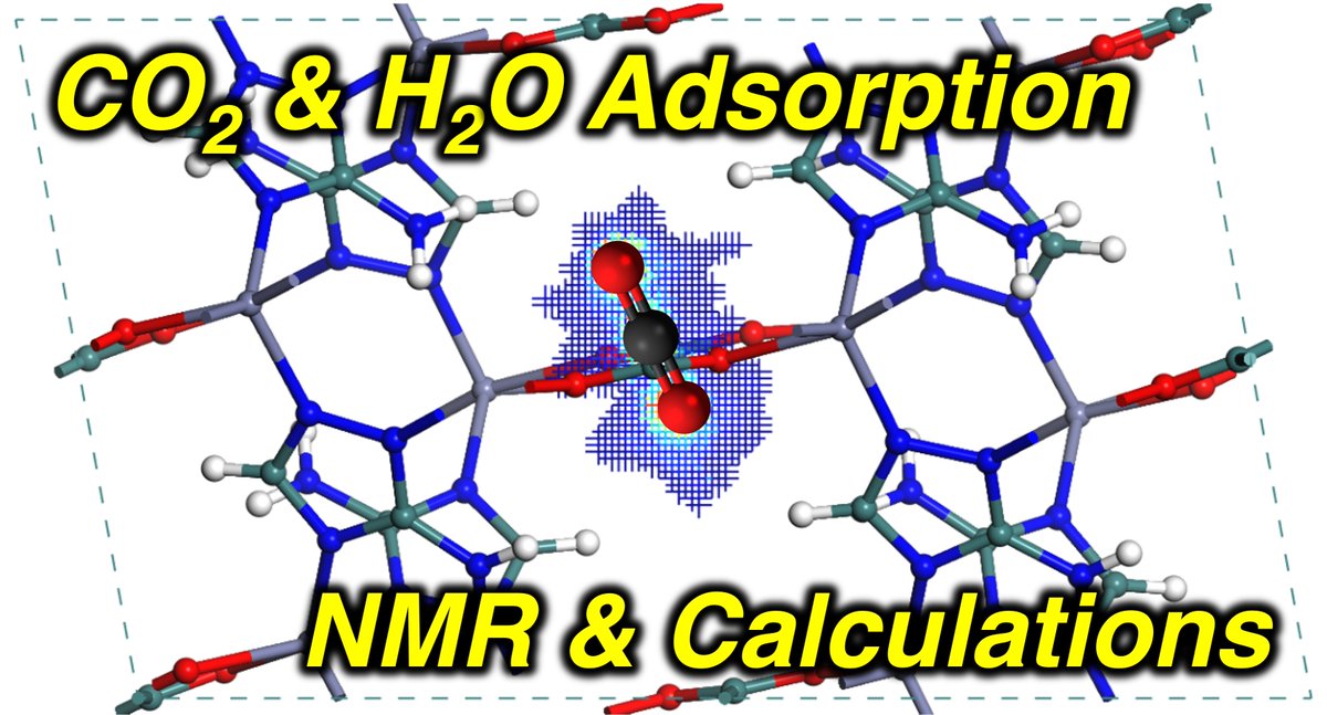 The new Huang Lab @westernuchem work with @nmr900 'Cold, Hot, Dry, and Wet: Locations and Dynamics of CO2 and H2O Co-Adsorbed in an Ultramicroporous MOF' using NMR and calculations is now online in @InorgChem as an ACS Editor's Choice (free to read!) at: doi.org/10.1021/acs.in…