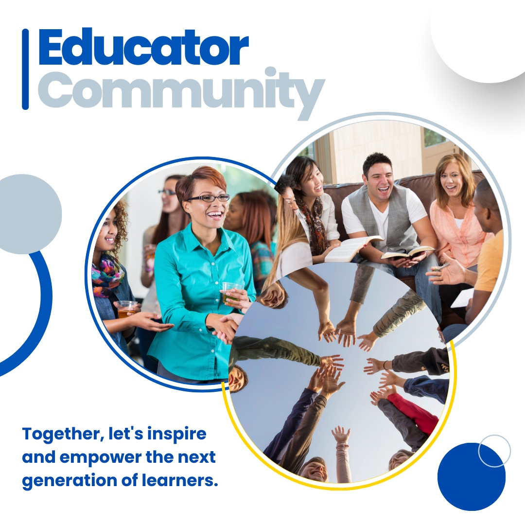 🎉 Attention, all amazing educators! 🎉

Join our vibrant community to connect, collaborate, and inspire. Together, we make a difference! 🌟💡💪 

l8r.it/Gi5V

#EducatorCommunity
