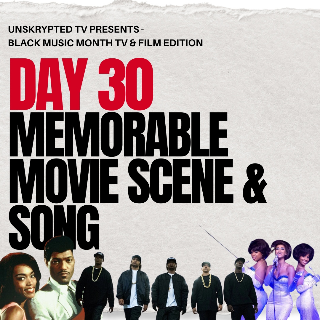 Day 30: Celebrating the Magic of Black Music Month! 🌟🎵⁠
💬 Lights, camera, and soul-stirring tunes! 🎥🎶 We're diving into the realm of movies and music today. Dear music lovers, which movie scene accompanied by a powerful song has left an indelible mark on your heart? 🎬❤️