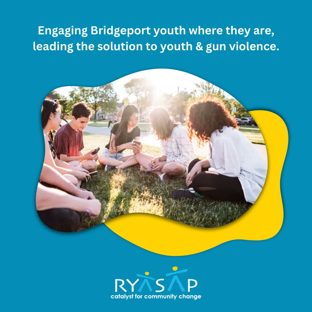 catalystinct's tweet image. RYASAP is engaging Bridgeport youth where they are now, leading the solution to youth and gun violence. Today is the last day of our matching campaign. Give by midnight tonight to have your donation doubled thanks to an anonymous donor. Support us now: buff.ly/3P02Sgt