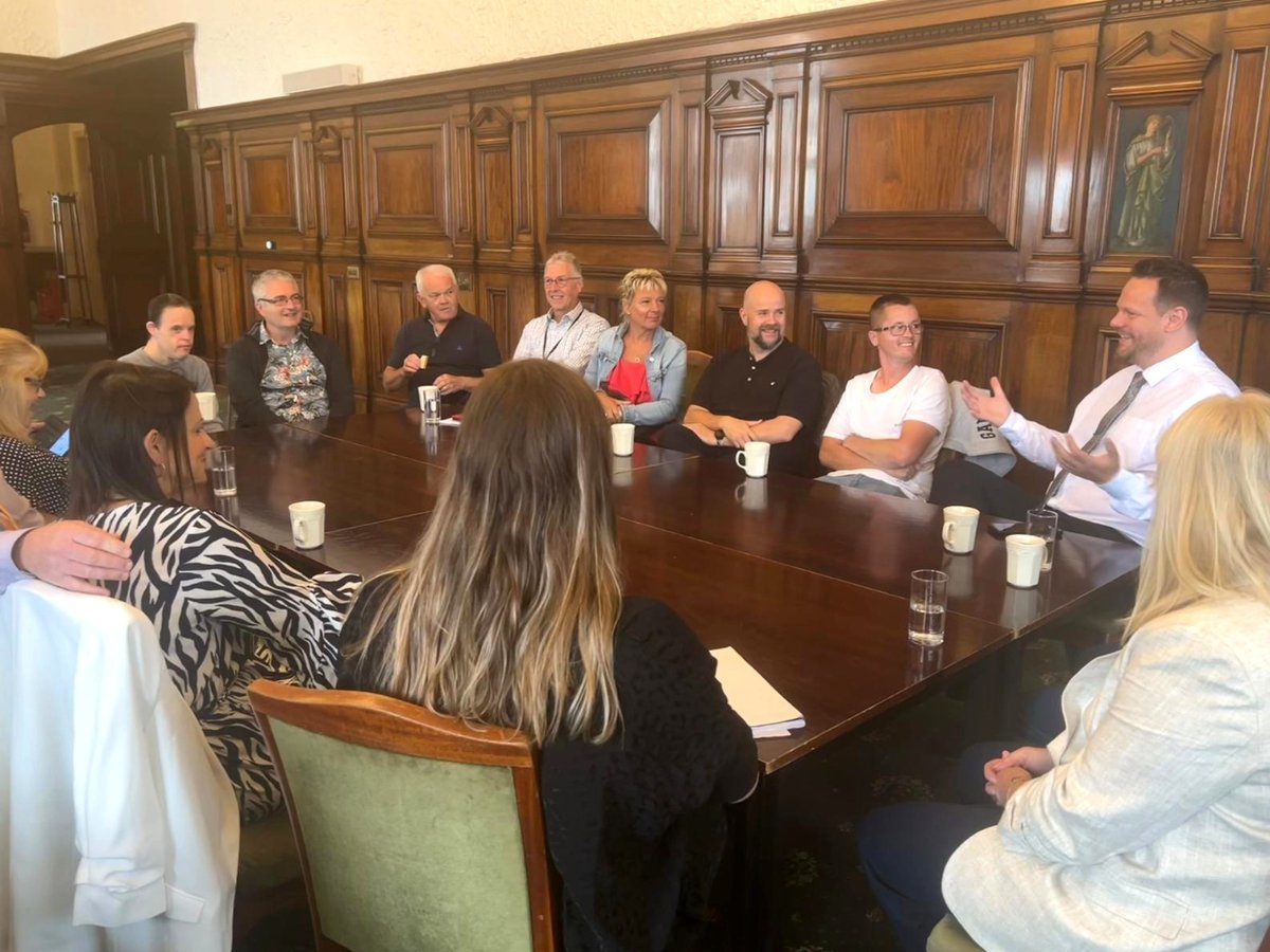 Simon Lightwood MP (@simonlightwood) on Twitter photo It was an absolute joy to meet with the <a href="/MyWakefield/">Wakefield Council</a> #SharedLives group today to hear directly from service users and carers about how the scheme has enriched their lives.
They need more carers. Do you think you could help? Find out more here: wakefield.gov.uk/adult-social-c… It was an absolute joy to meet with the <a href="/MyWakefield/">Wakefield Council</a> #SharedLives group today to hear directly from service users and carers about how the scheme has enriched their lives.
They need more carers. Do you think you could help? Find out more here: wakefield.gov.uk/adult-social-c…