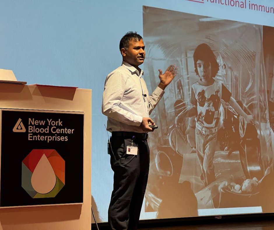 NYBloodCenter's tweet photo. This year's “Future Leaders in Science” symposium, in conjunction with the Lindsley F. Kimball Research Institute of NYBC, connected high school students with our world class scientists in an effort to encourage them to pursue a future in science. https://t.co/9moJUZ6XAt