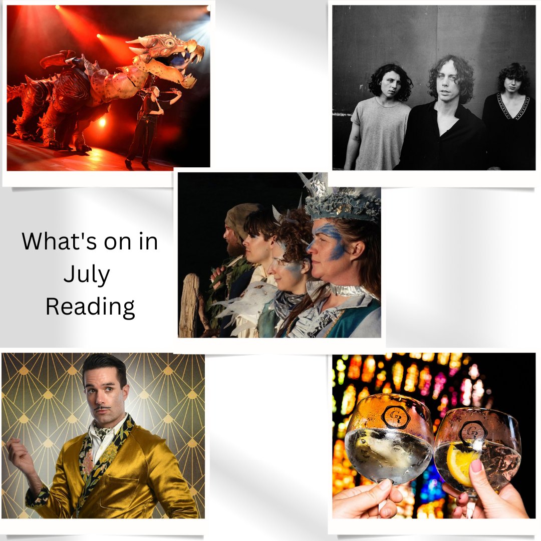 Enjoy open-air theatre, tribute bands, festivals, comedy, and more in Reading this July. Check out the events on visit-reading.com                    #theatre #events #WhatsOn #Reading #rdguk #FESTIVAL #daytrip