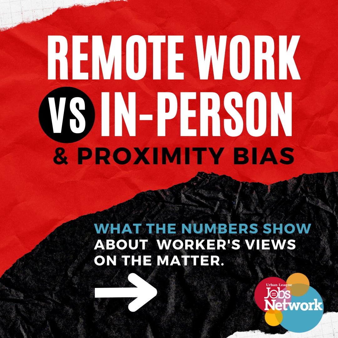 ULJobsNetwork's tweet image. What would you trade for more flexibility with your job? Remote work? Hybrid? #GoodHire did a survey and here are two mixed responses.
#proximitybias #careertips #ULJobsCareerTips