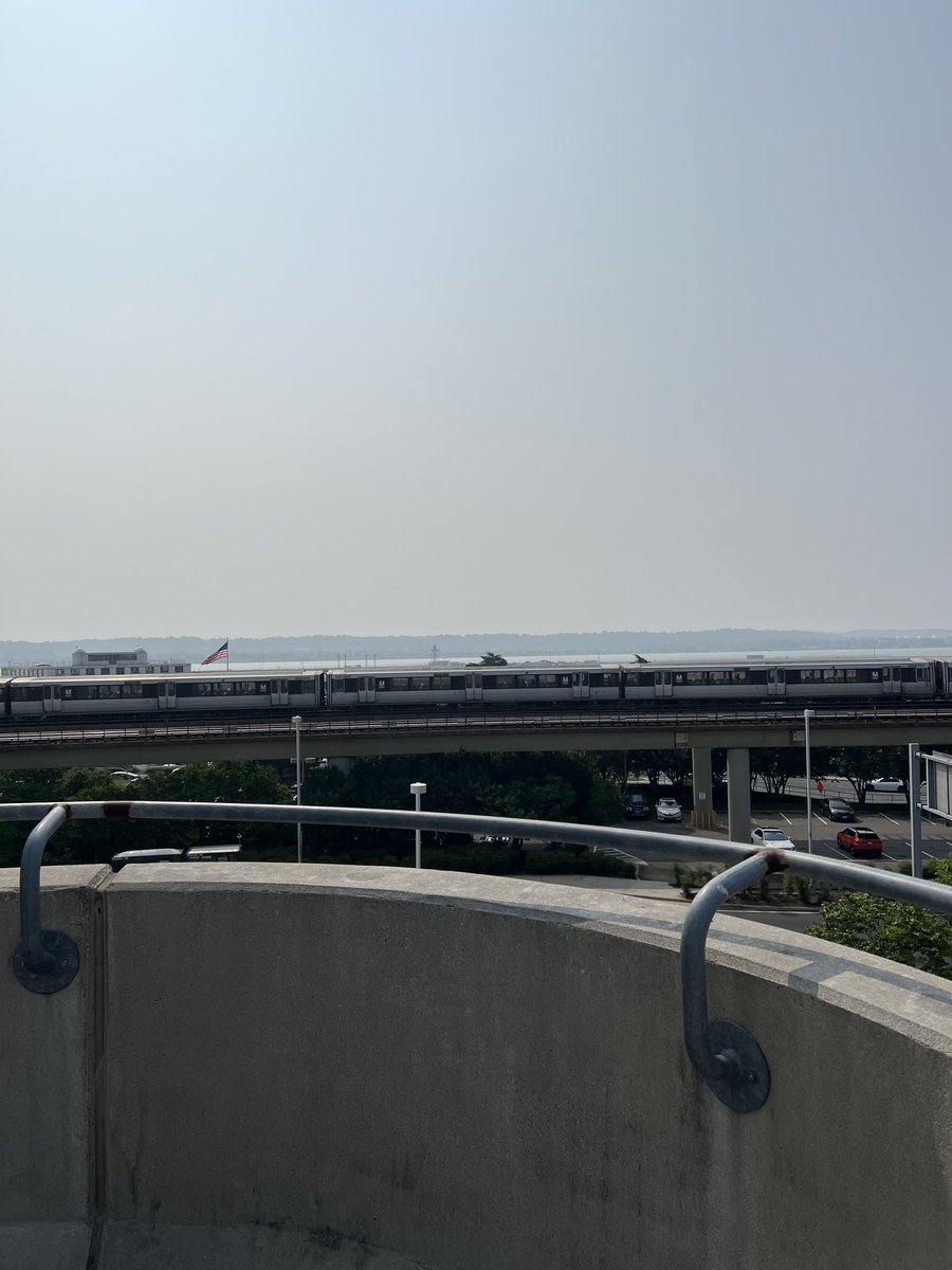 Still hazy in the DMV