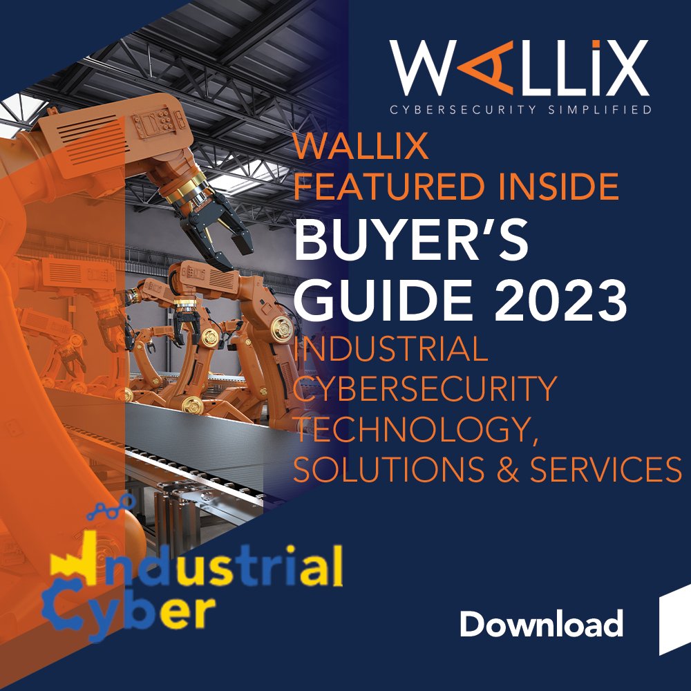 📢 Calling out all #OT systems managers!
We are excited to announce that WALLIX is featured in the buyer's guide 2023: Industrial Cybersecurity Technology, Solutions and Services 

⬇️ Download the guide: industrialcyber.co/technology-and…