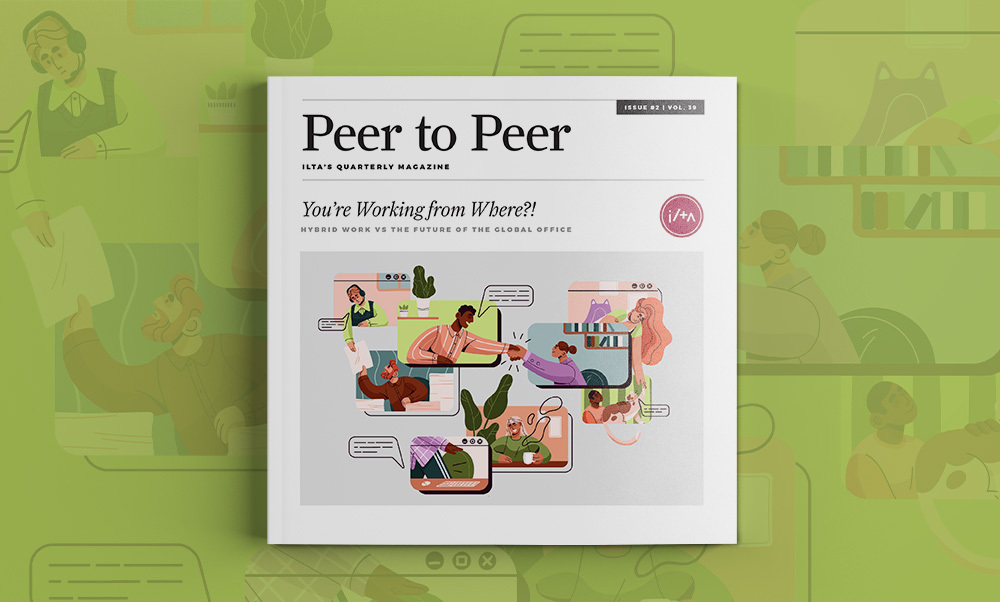 ILTA - International Legal Technology Association (@iltanet) on Twitter photo Fri-yay! The all new <a href="/ILTANet/">ILTA - International Legal Technology Association</a> issue of Peer to Peer, Summer, is here! Dive in-- there's so much to check out! epubs.iltanet.org/i/1502513-summ…? Fri-yay! The all new <a href="/ILTANet/">ILTA - International Legal Technology Association</a> issue of Peer to Peer, Summer, is here! Dive in-- there's so much to check out! epubs.iltanet.org/i/1502513-summ…?
