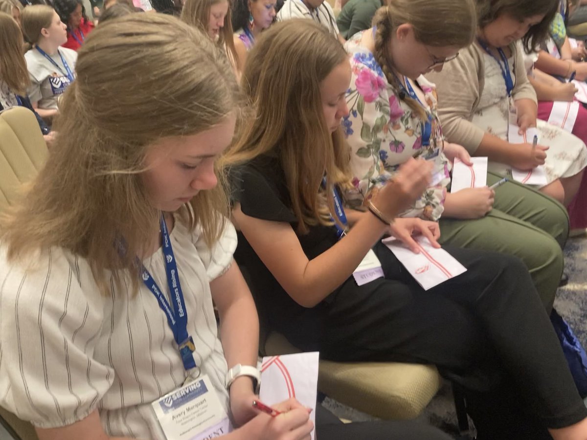 caps_washington's tweet photo. Day 2 of the Educators Rising conference is under way! Lots of competitions today, but we are enjoying the breakout sessions this morning! #EdRising2023 #ServingOurCommunity https://t.co/HjWIfIzAsG