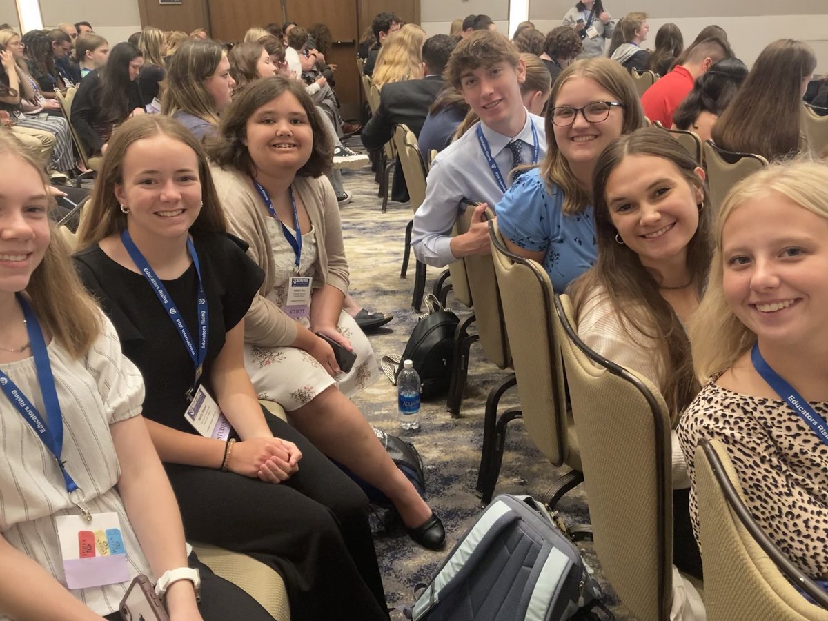 caps_washington's tweet photo. Day 2 of the Educators Rising conference is under way! Lots of competitions today, but we are enjoying the breakout sessions this morning! #EdRising2023 #ServingOurCommunity https://t.co/HjWIfIzAsG