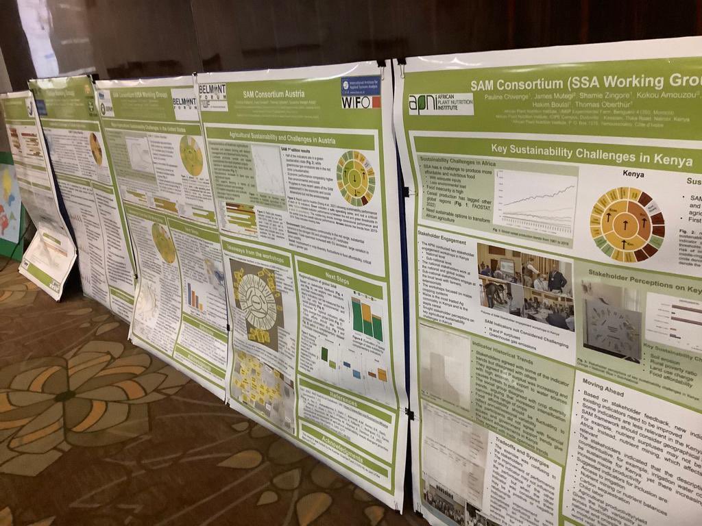 Greeningxin's tweet photo. #SAMConsortium at @SRICongress 2023! We had two great sessions: 1.“Getting the grade board game” on Monday, 2. a mini poster session with all six country/region case studies. Thanks to the conference organizers, we had a great time! @Belmont_Forum @PlantAfrican @UMCES https://t.co/xmBjjfEnaA