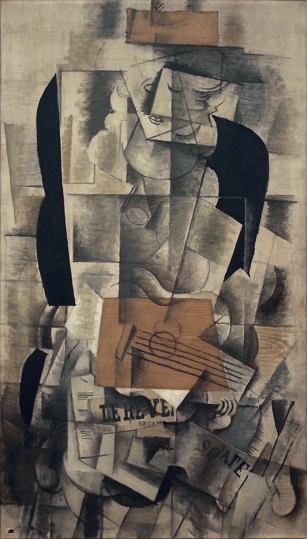 Georges Braque - Woman with Guitar