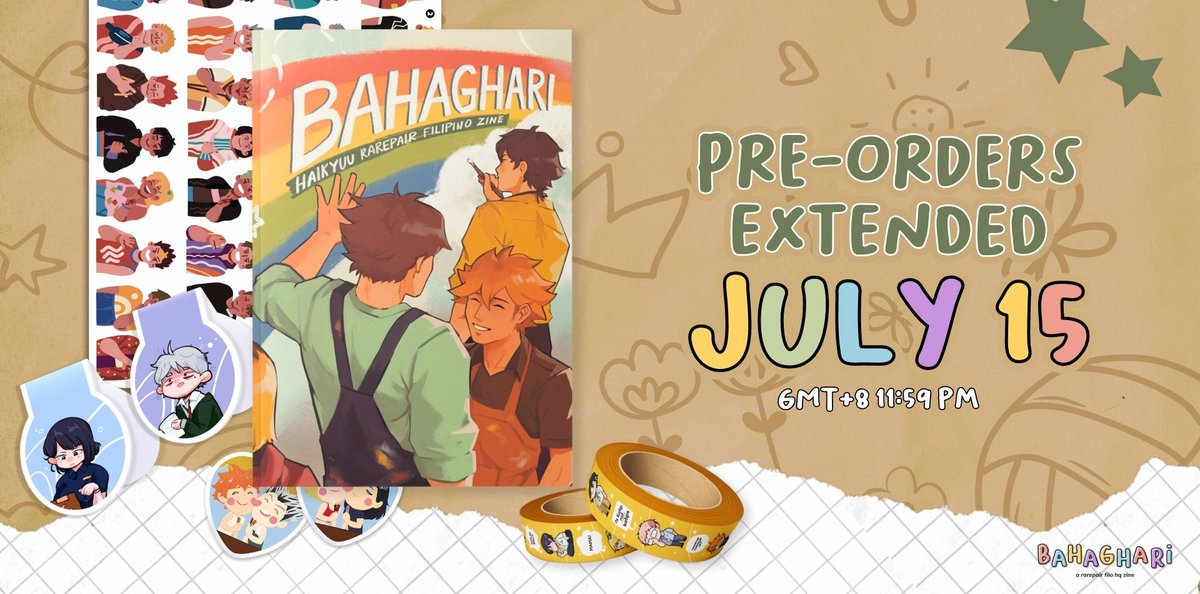 hqrarefilozine's tweet photo. PRE-ORDERS EXTENDED 🌈

May time ka pa to wait for sweldo or save up! Place your orders until July 15, 11:59 PM!

PH: https://t.co/xirRJ22Lam
INTL: https://t.co/qEVCrAr0NT https://t.co/bew9ryCkZ6