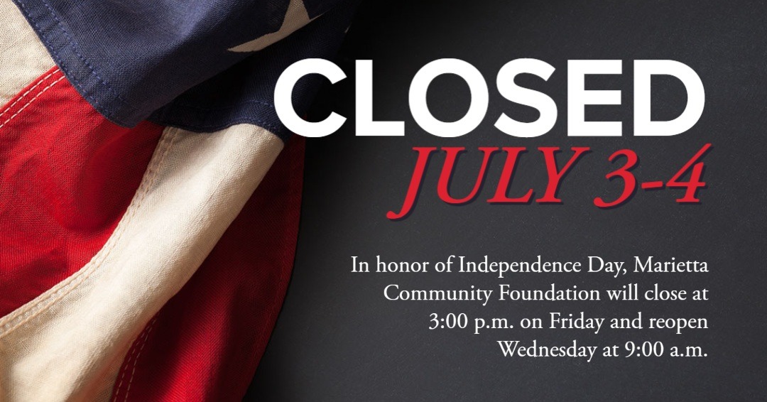 mcfohio's tweet photo. Our office will close today at 3:00 p.m. in observance of Independence Day. We will reopen on Wednesday, July 5th at 9:00 a.m. https://t.co/6jubtehd16
