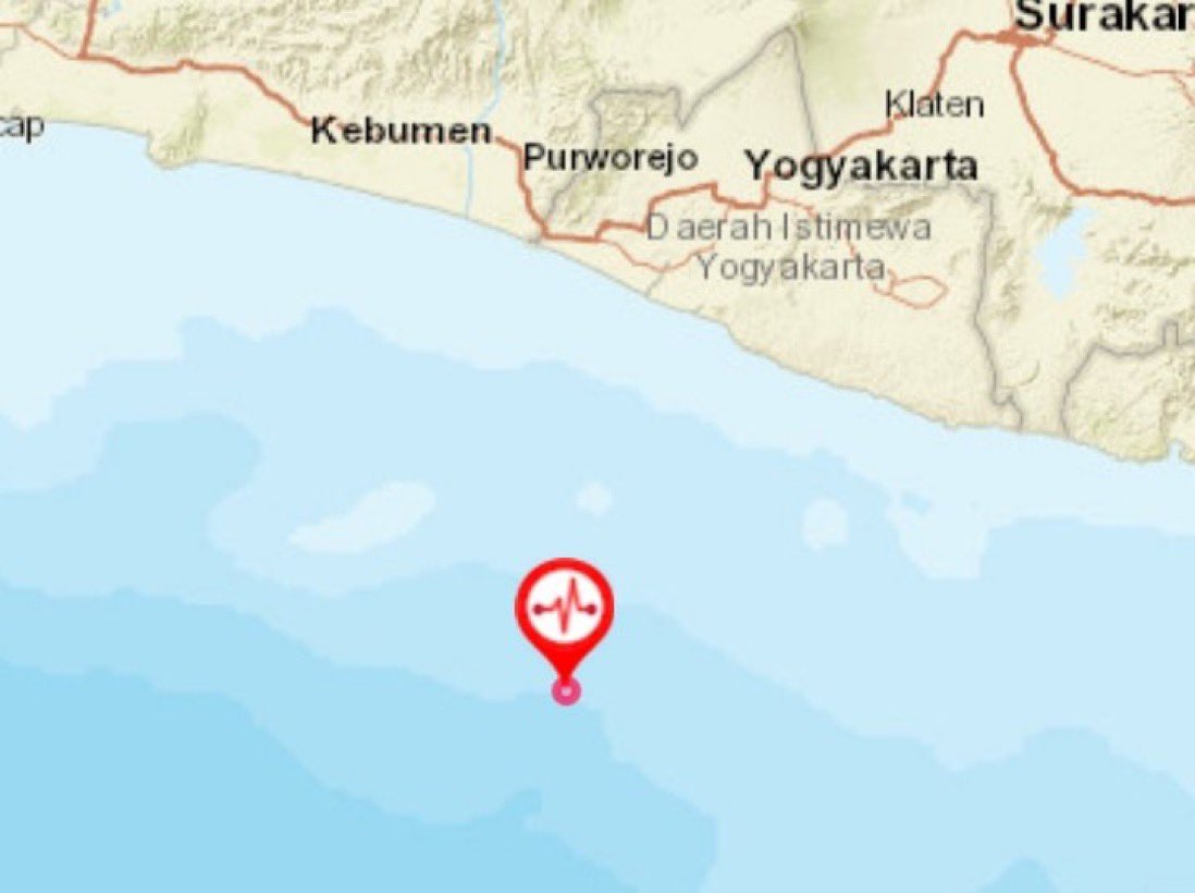 nalynqisx's tweet photo. Terpantau 7X Gempa😭

6,6
6,4
3,5
3,4
4,2
3,1
3,4

Semoga tidak ada Gempa susulan lagi, yang tenang ya bumi🙏🥀

#Gempa Bantul Bromo BMKG https://t.co/plvEIJ8j6U