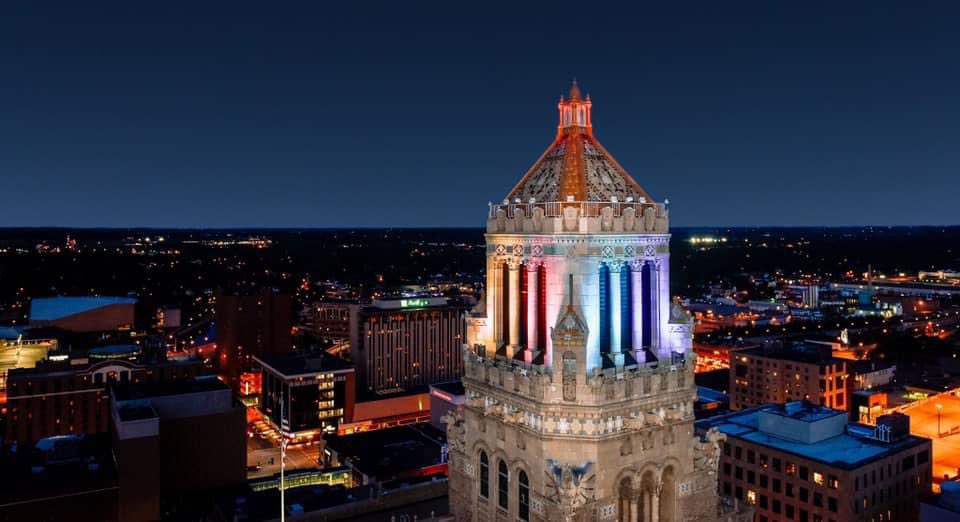 mayocarillon's tweet photo. Good morning, #RochMN! As #PrideMonth2023 comes to a close, what better way to celebrate with a #carillon recital? The weather should cooperate and the air is much better today—come on downtown and listen! Livestream link is in the pinned tweet if you can’t make it. 🔔 https://t.co/JJD2afzqQd